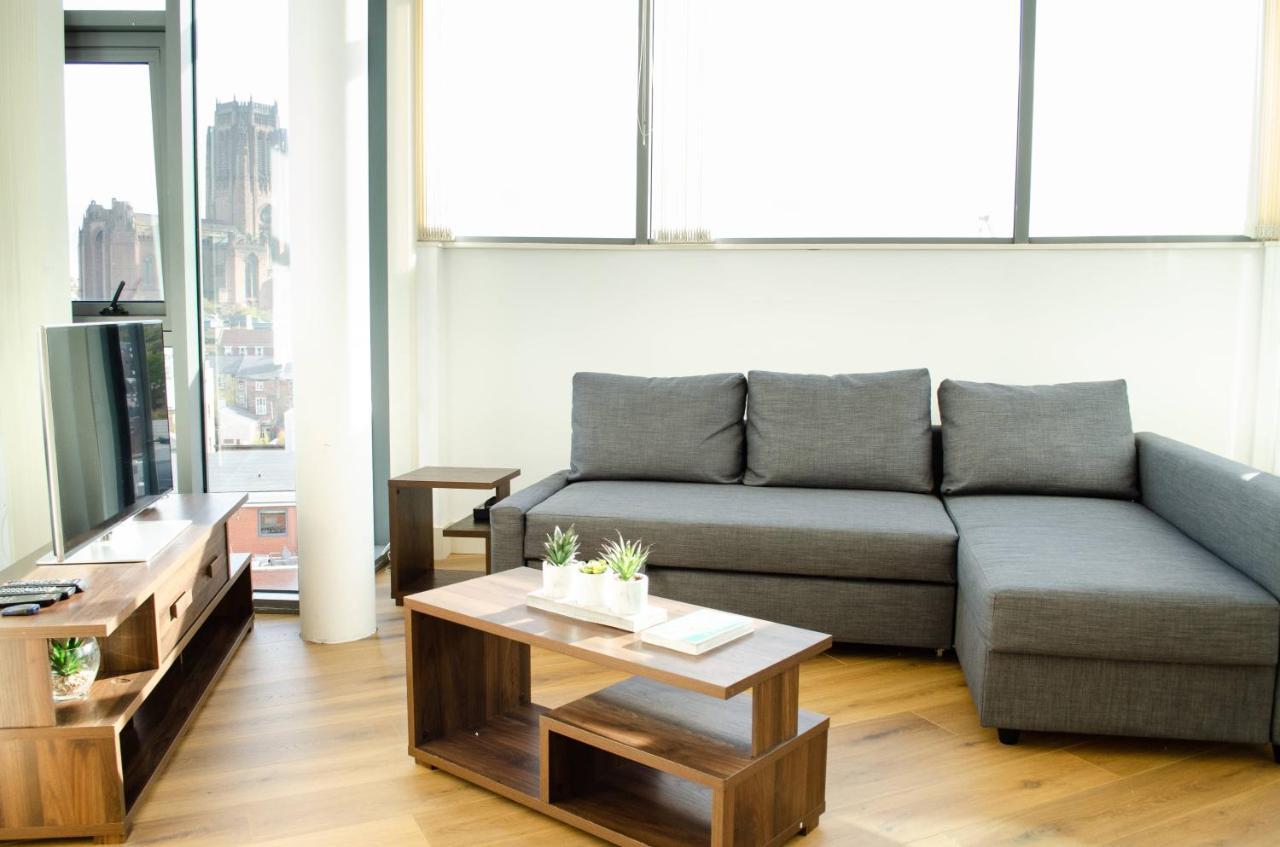 Penthouse In Liverpool City Centre - Free Parking - Balcony - By Happy Days Zewnętrze zdjęcie